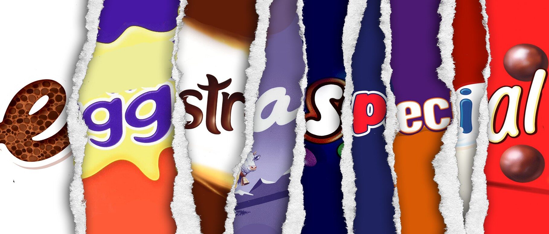 Eggstra Special wrapper inc 100g Galaxy smooth milk chocolate bar