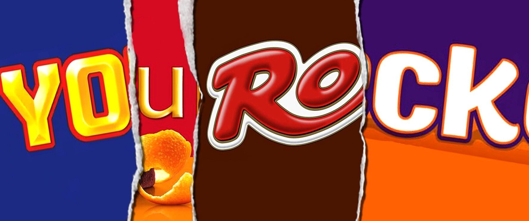 You Rock wrapper inc 100g Galaxy smooth milk chocolate bar
